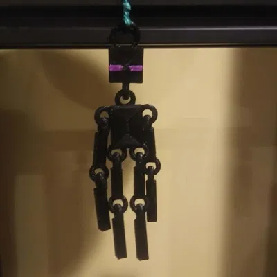 Trang trí Enderman khớp nối