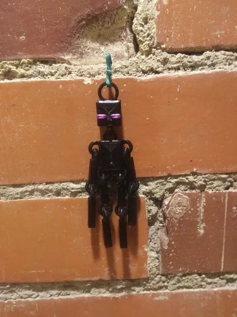 Trang trí Enderman khớp nối - Image 3