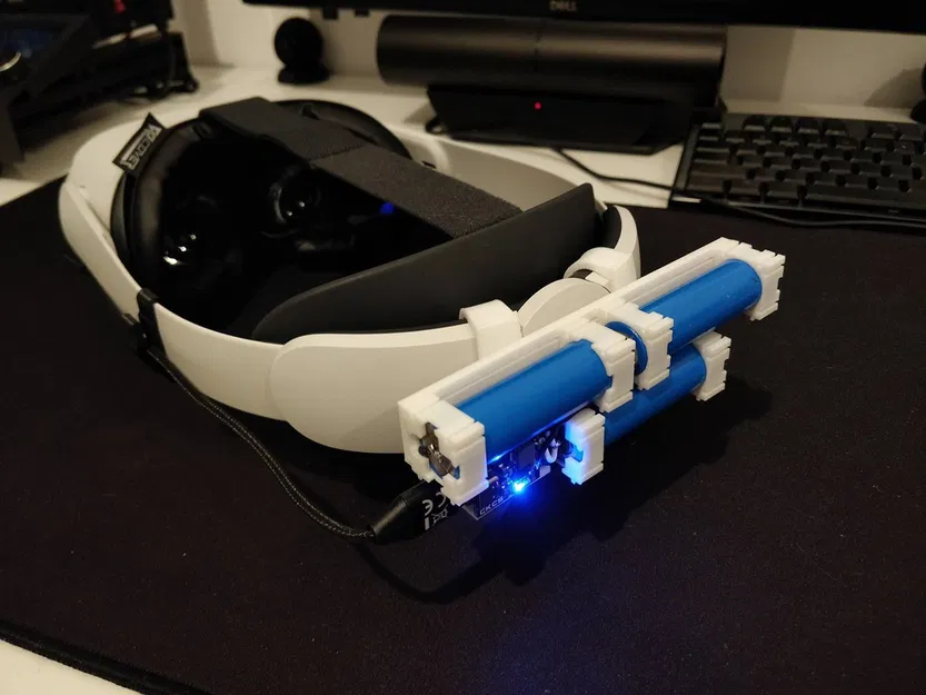 Gói pin DIY cho Quest 2 (gắn dây đeo Elite) - Image 1