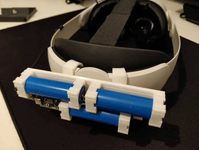 Gói pin DIY cho Quest 2 (gắn dây đeo Elite) - Image 2