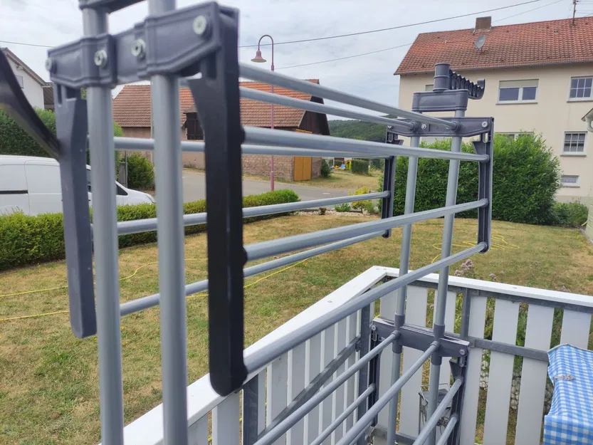 Cánh tay thay thế cho "Amazon Basics trong nhà Máy bay quần áo trong nhà với đôi cánh có thể gập lại" - Image 2