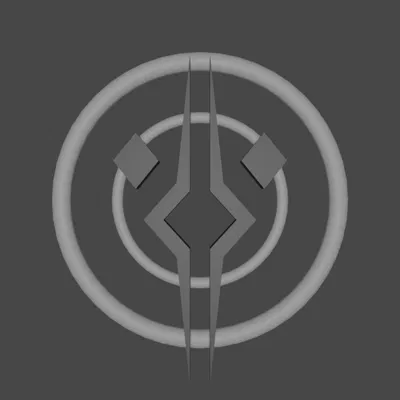 Chuỗi khóa logo Ahsoka Tano/Fulcrum