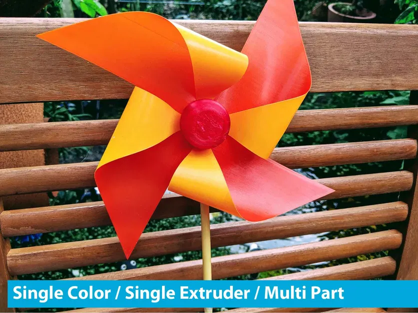 Pinwheel/Windmill (Garden/Toy) (SC) - Image 1