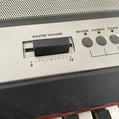 Thể tích giới hạn thanh trượt âm lượng piano