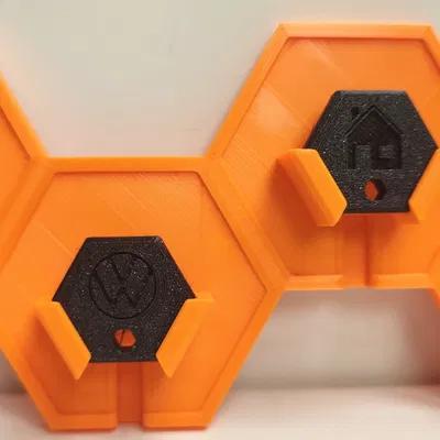 Modern Key Hanger - Keychain Remix