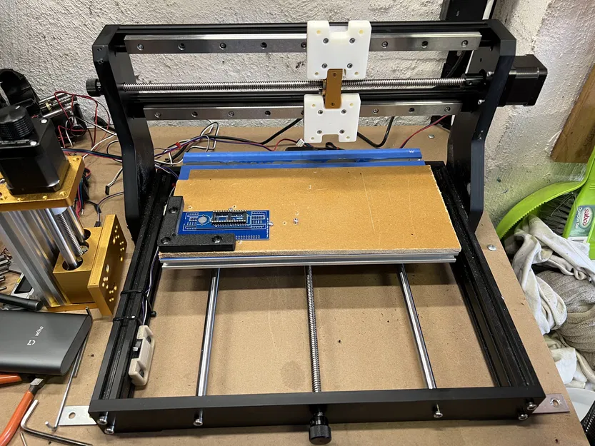 3018 CNC - Nâng cấp trục X cuối cùng bằng cách sử dụng đường ray tuyến tính MGN15H và trục chính công suất cao - Image 2