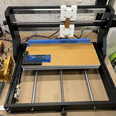 3018 CNC - Nâng cấp trục X cuối cùng bằng cách sử dụng đường ray tuyến tính MGN15H và trục chính công suất cao