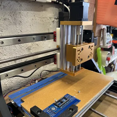 3018 CNC - Nâng cấp trục X cuối cùng bằng cách sử dụng đường ray tuyến tính MGN15H và trục chính công suất cao