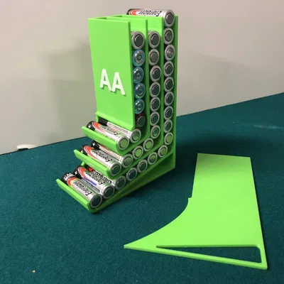 Bộ phân phối pin AA - sẽ không bị kẹt