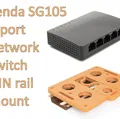 Tenda SG105 Gigabit Ethernet Switch Rail Mount - Thumbnail 1