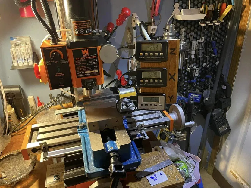 Giá đỡ DRO cho máy phay mini đa trục - Image 6