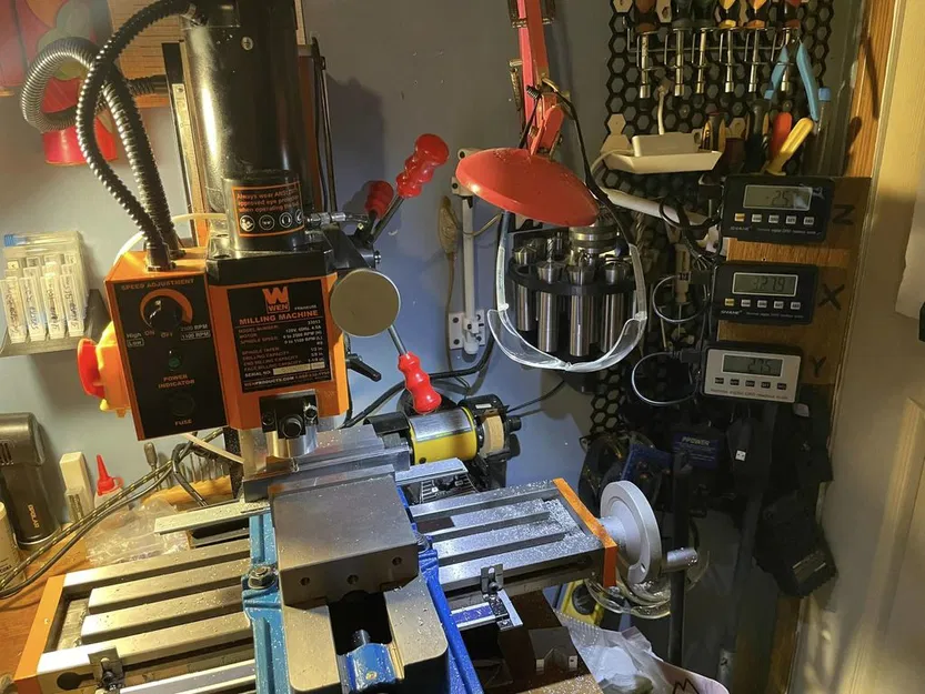 Giá đỡ DRO cho máy phay mini đa trục - Image 8