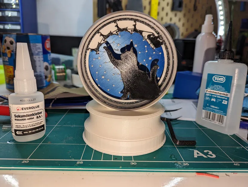 Bảng Mèo cho Quả Cầu Tuyết Cơ Khí *CÓ THỂ TÙY CHỈNH* - Image 1