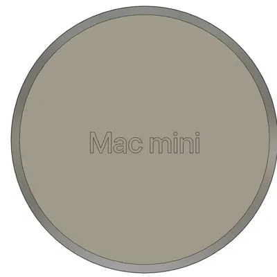 Nắp dưới Mac Mini 2018 (Unibody)