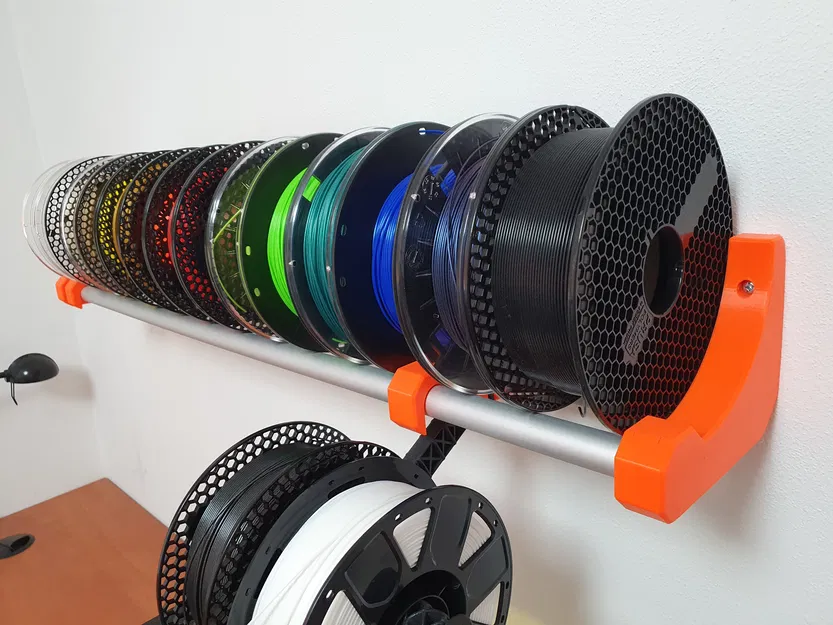 Giá treo tường cho dây filament với giá đỡ cuộn dây - Image 5