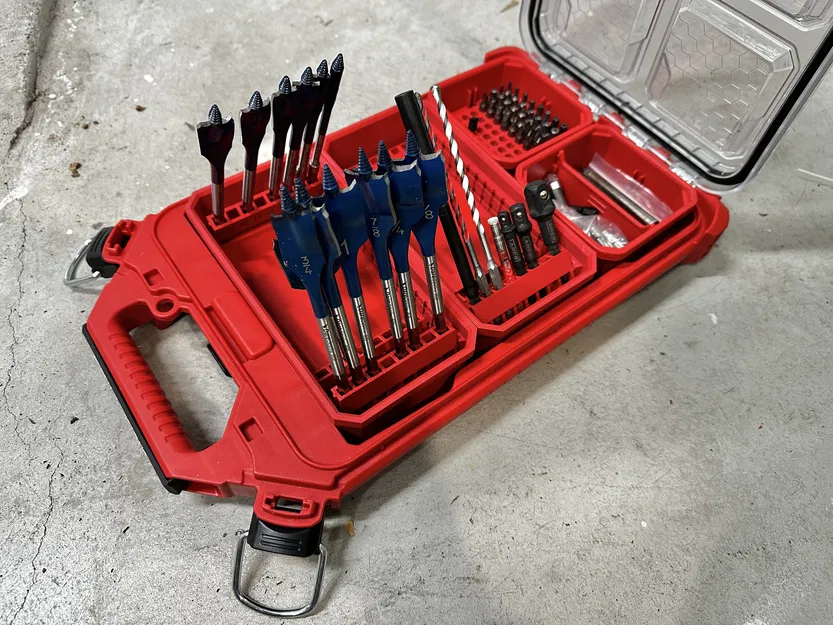 Bộ tổ chức mũi khoan/máy khoan Milwaukee - Image 1