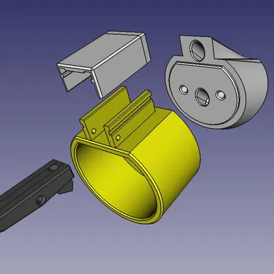 Giá treo tường loại 2 - Giá đỡ cho phích cắm EV loại 2
