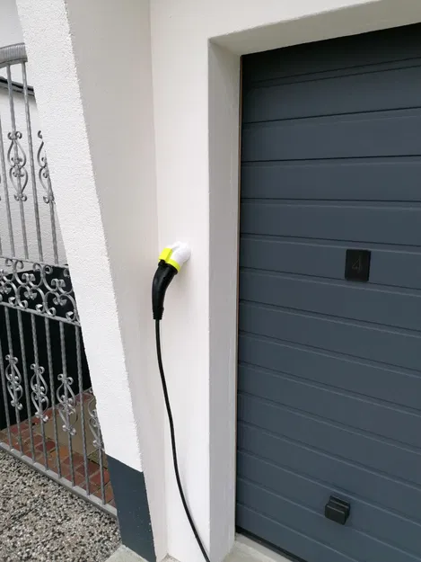 Giá treo tường loại 2 - Giá đỡ cho phích cắm EV loại 2 - Image 5