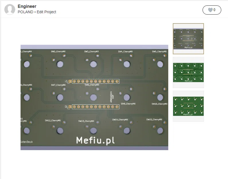 Bảng điều khiển ExtenDeck với phần cứng và keycap Cherry MX - Image 7
