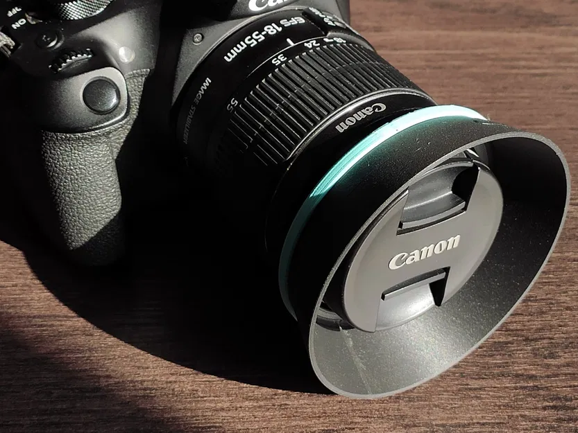 Nắp ống kính ngắn cho ống kính CANON EF/EFS - 58 mm ø - Image 2