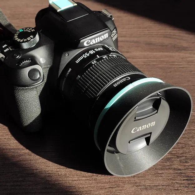 Nắp ống kính ngắn cho ống kính CANON EF/EFS - 58 mm ø - Image 3