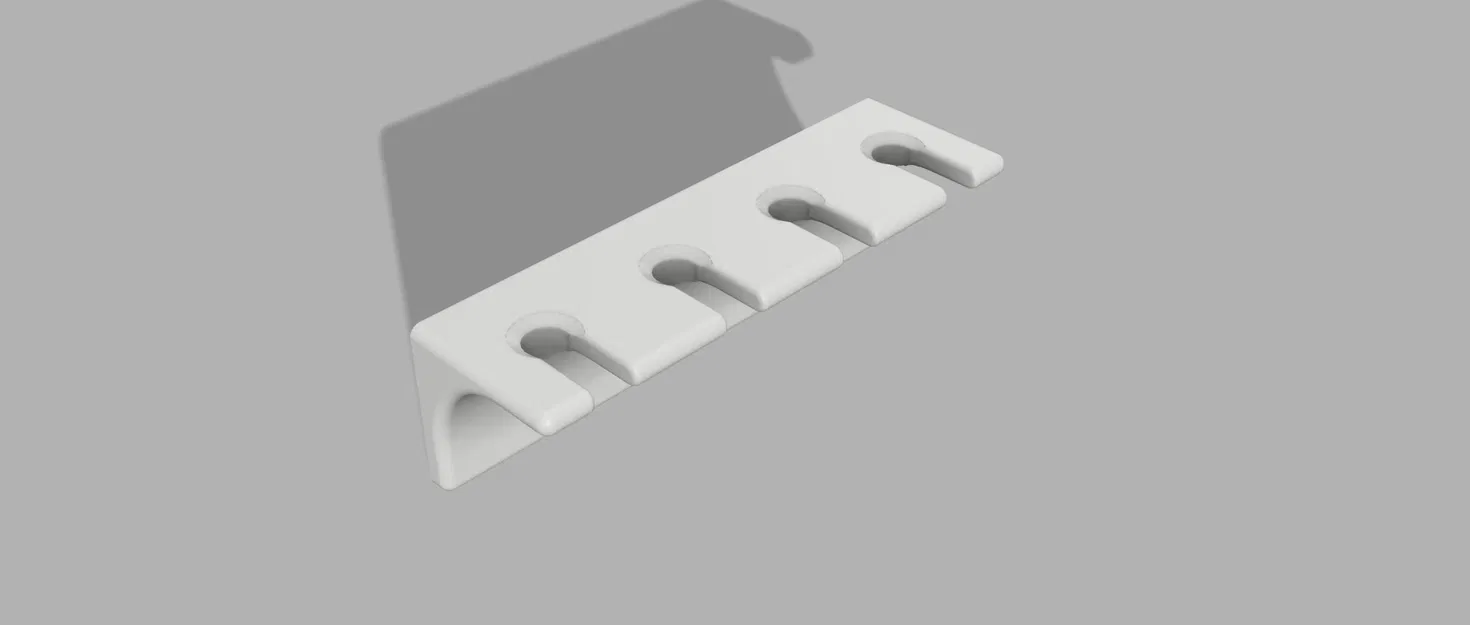 Giá đỡ bàn chải đánh răng gắn tường bằng PETG - Image 1