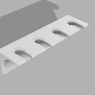 Giá đỡ bàn chải đánh răng gắn tường bằng PETG