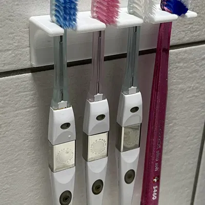 Giá đỡ bàn chải đánh răng gắn tường bằng PETG