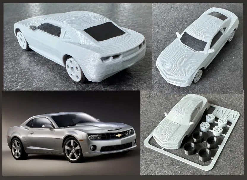 Mô hình xe Camaro 2010 chi tiết và thực tế - Image 1