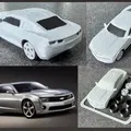Mô hình xe Camaro 2010 chi tiết và thực tế - Thumbnail 1