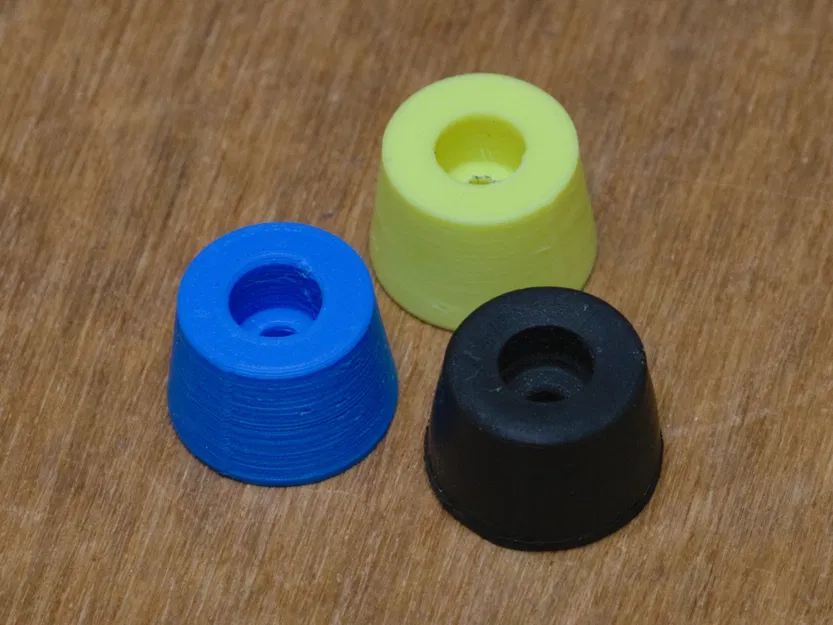 Chân cao su điều chỉnh kích thước với mã nguồn OpenSCAD - Image 2