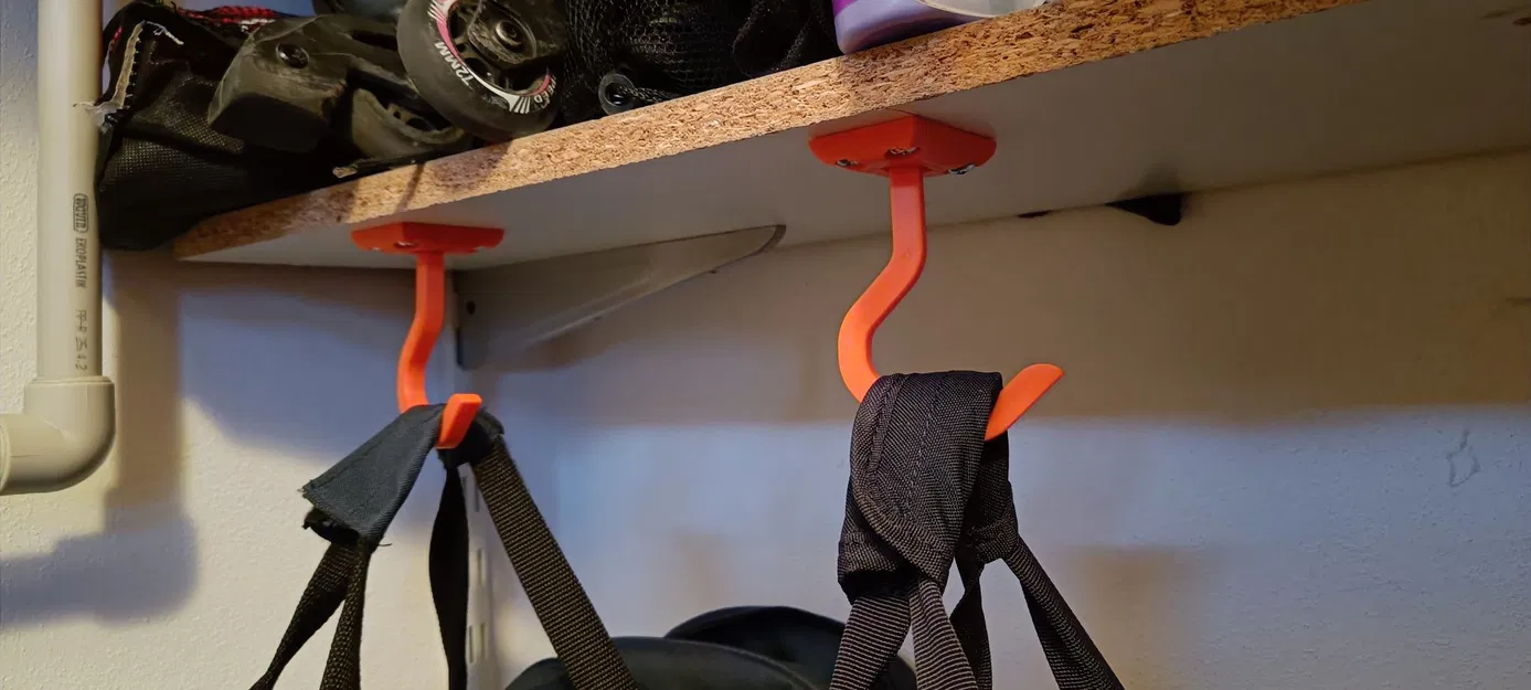 Giá treo túi dưới kệ với thiết kế linh hoạt - Image 3