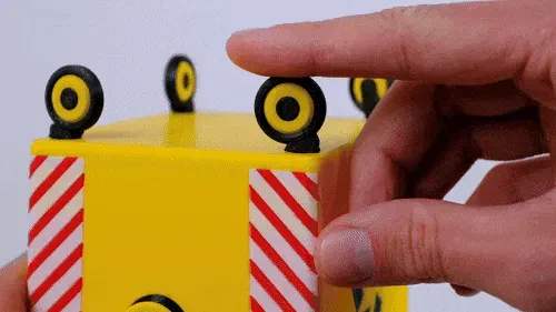 The Benchbin - Mẫu in test máy in đa màu - Image 4