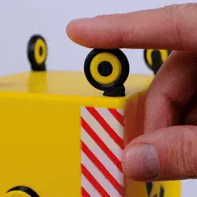 The Benchbin - Mẫu in test máy in đa màu