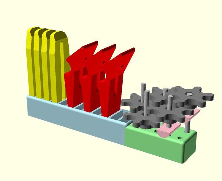 Kẹp cho máy CNC thiết kế tùy chỉnh bằng OpenSCAD - Image 3