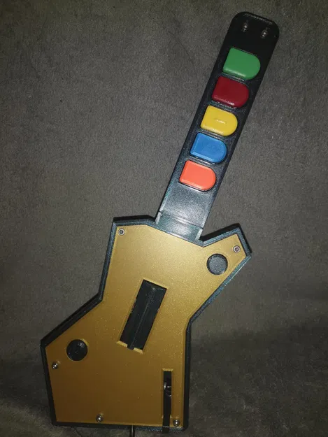 Bộ điều khiển Mini Guitar Hero cho trò chơi âm nhạc - Image 2