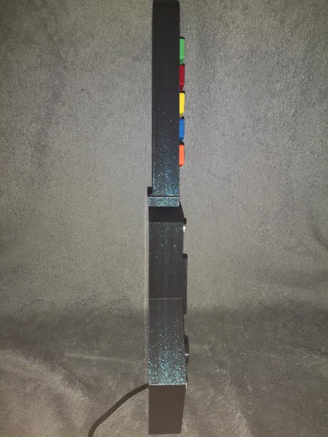 Bộ điều khiển Mini Guitar Hero cho trò chơi âm nhạc - Image 6