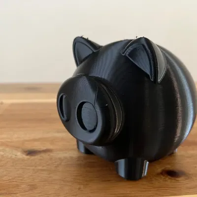 Heo đất dễ thương để đựng tiền xu và bí mật