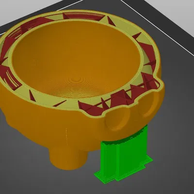 Heo đất dễ thương để đựng tiền xu và bí mật