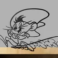 Nhân vật Speedy Gonzales trong phong cách hoạt hình - Thumbnail 1