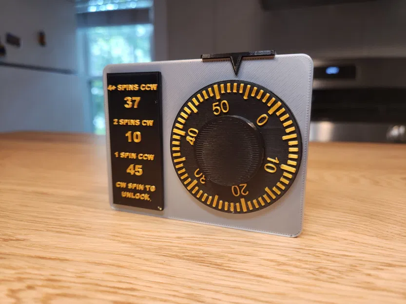 Khóa kết hợp cho két sắt loại 2 - Mô hình cơ chế khóa ngân h... - Image 2