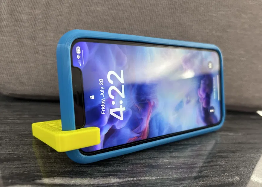 Giá đỡ điện thoại kẹp điều chỉnh cho móc chìa khóa - Image 2