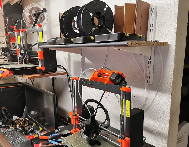 Bộ đệm filament MMU cho lắp đặt trên kệ - Image 4