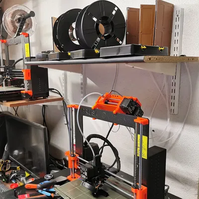 Bộ đệm filament MMU cho lắp đặt trên kệ