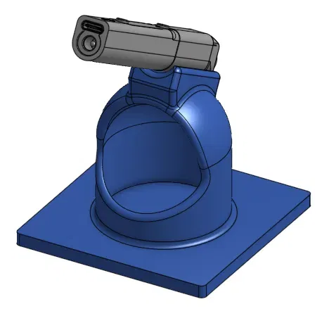 Giá đỡ Pinecil V2 kèm khay đựng bọt biển - Image 3