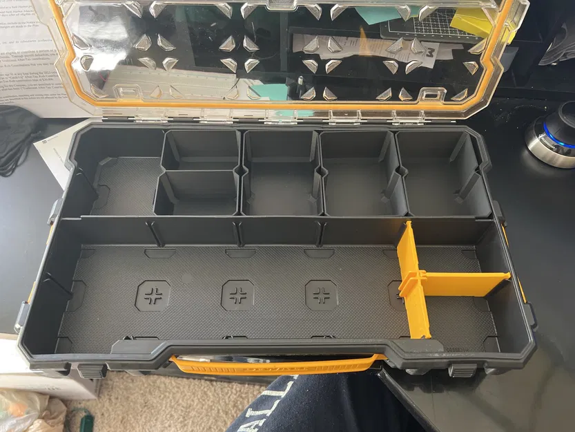 Thùng tổ chức Dewalt Pro Organizer thay thế ngăn chia - Image 4