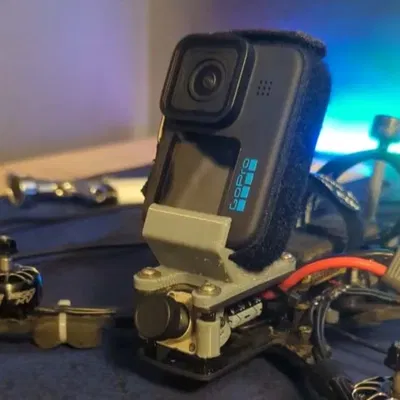 Giá đỡ dọc cho Gopro FPVCycle Glide 25 độ cho Hero 5/6/7/8/9/10