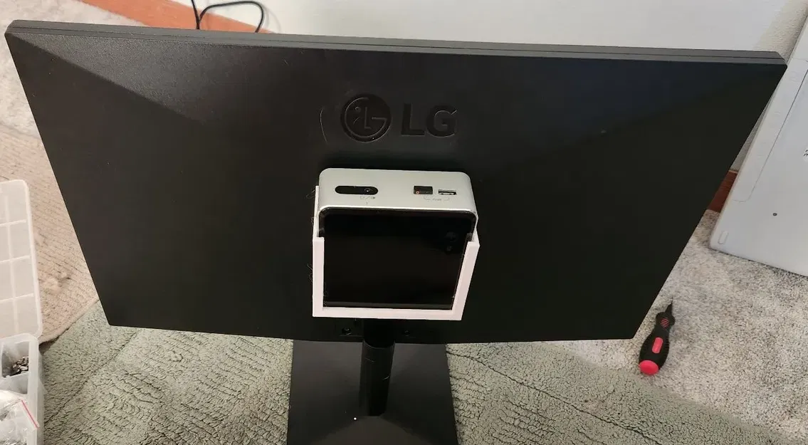 Giá đỡ VESA 75mm cho Intel Nuc kích thước 117mm x 112mm x 51mm - Image 1