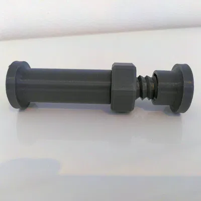 Đai ốc và ren với chân đế hình bát giác