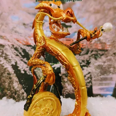 Mushu rồng trang trí mạnh mẽ từ Disney